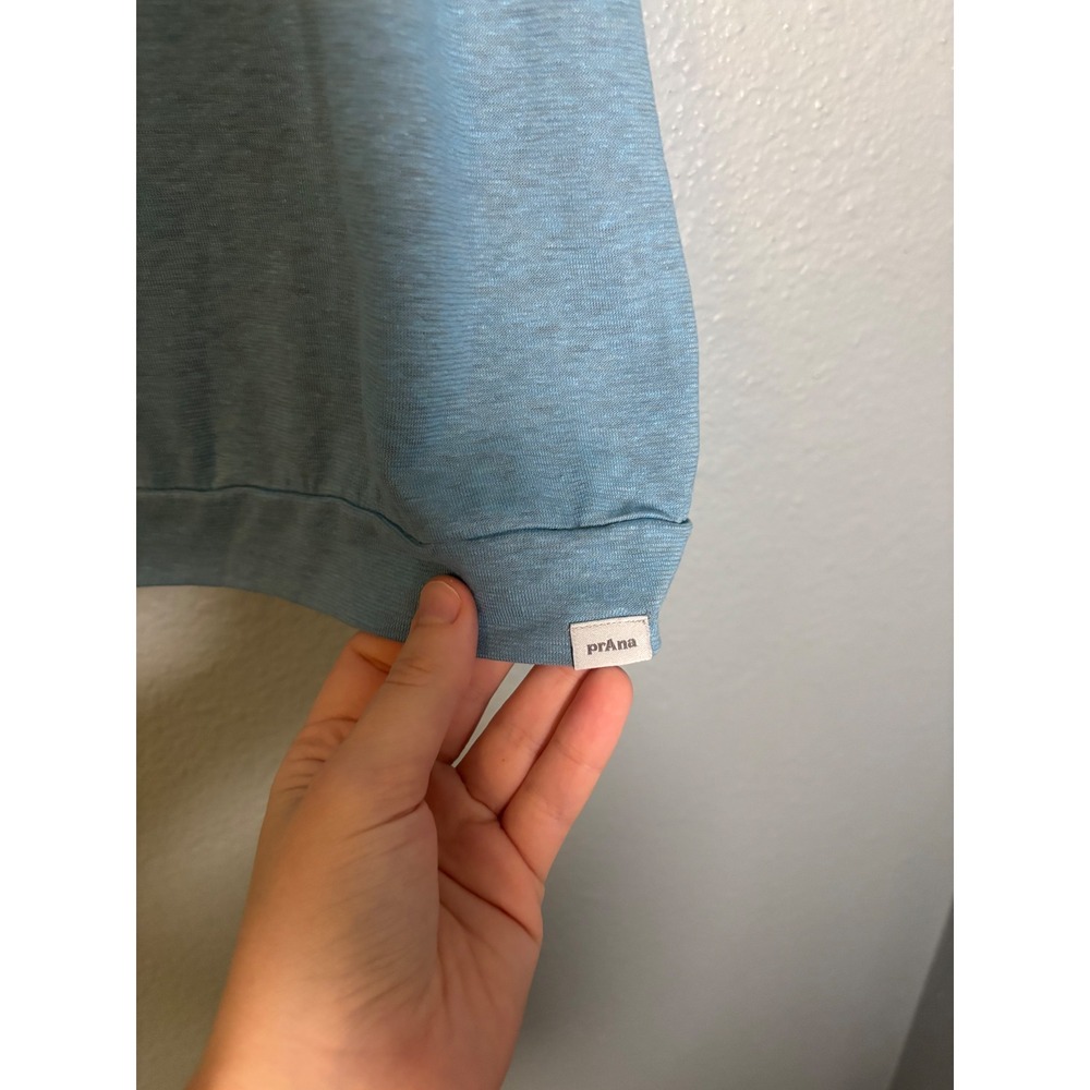 Prana Women's Cozy Up Barmsee Tank Blue Size‎ XL Outdoor Athleisure - Picture 6 of 9